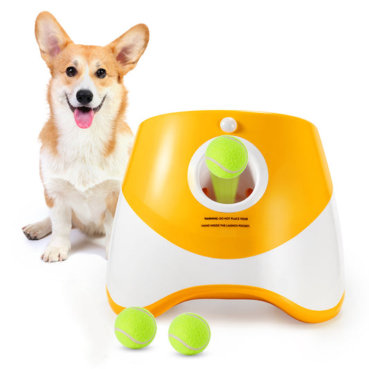 Pet Automatic Tennis Launcher Toy